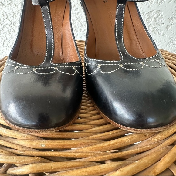 Marc Jacobs T- Strap Maryjanes black leather size 9 - Picture 8 of 10